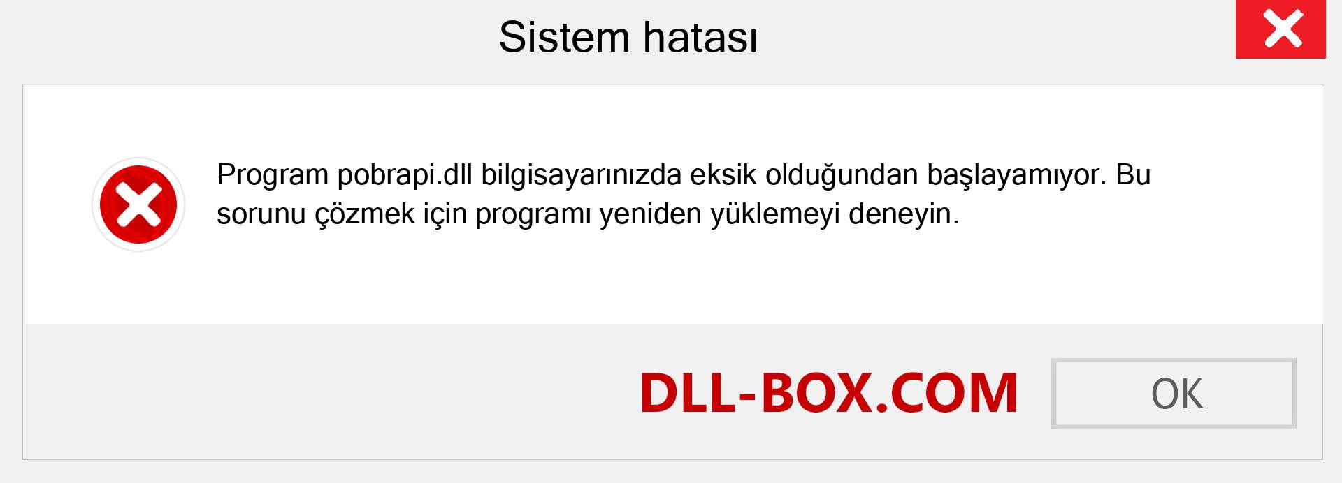 pobrapi.dll dosyası eksik mi? Windows 7, 8, 10 için İndirin - Windows'ta pobrapi dll Eksik Hatasını Düzeltin, fotoğraflar, resimler